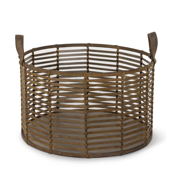 Finn Leather Basket Large